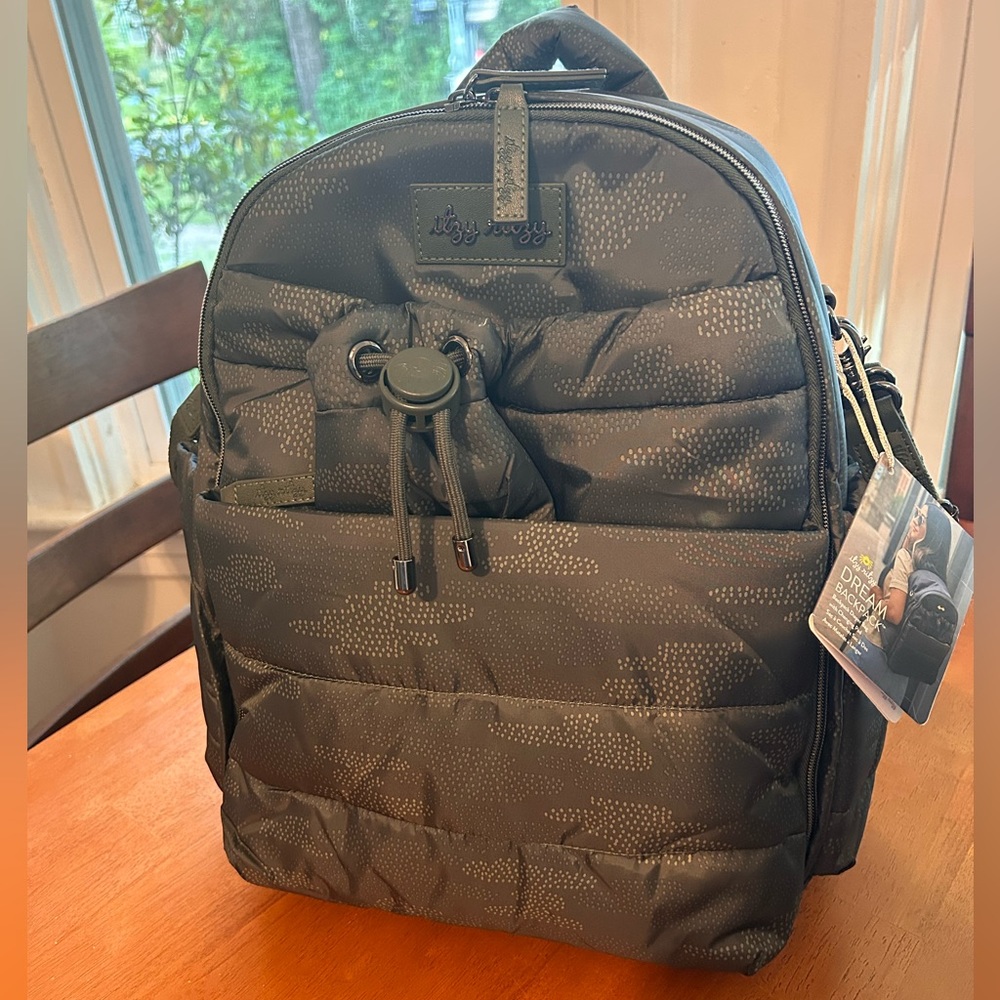 Itzy Ritzy Dream Backpack Cloud Camo NWT!